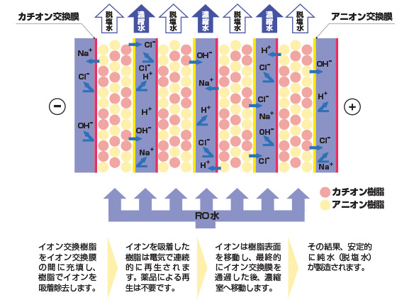 熱水消毒対応EDI